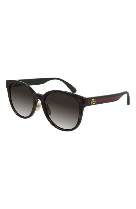 gucci 56mm sunglasses|Gucci 56mm round sunglasses.